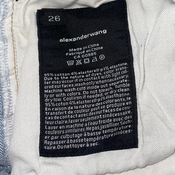 Alexander Wang Stovepipe Dipped Back in Skinny Pebble Beach - Picture 14 of 14